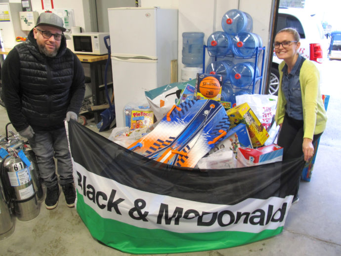 Coomunity Outreach - B&M's toy drive