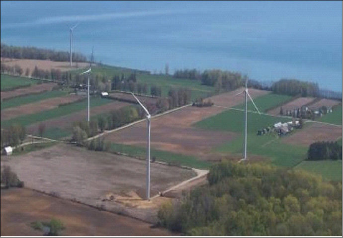 B&M project profile - Utility Services & Renewables - Capstone Erie Shores Wind Farm