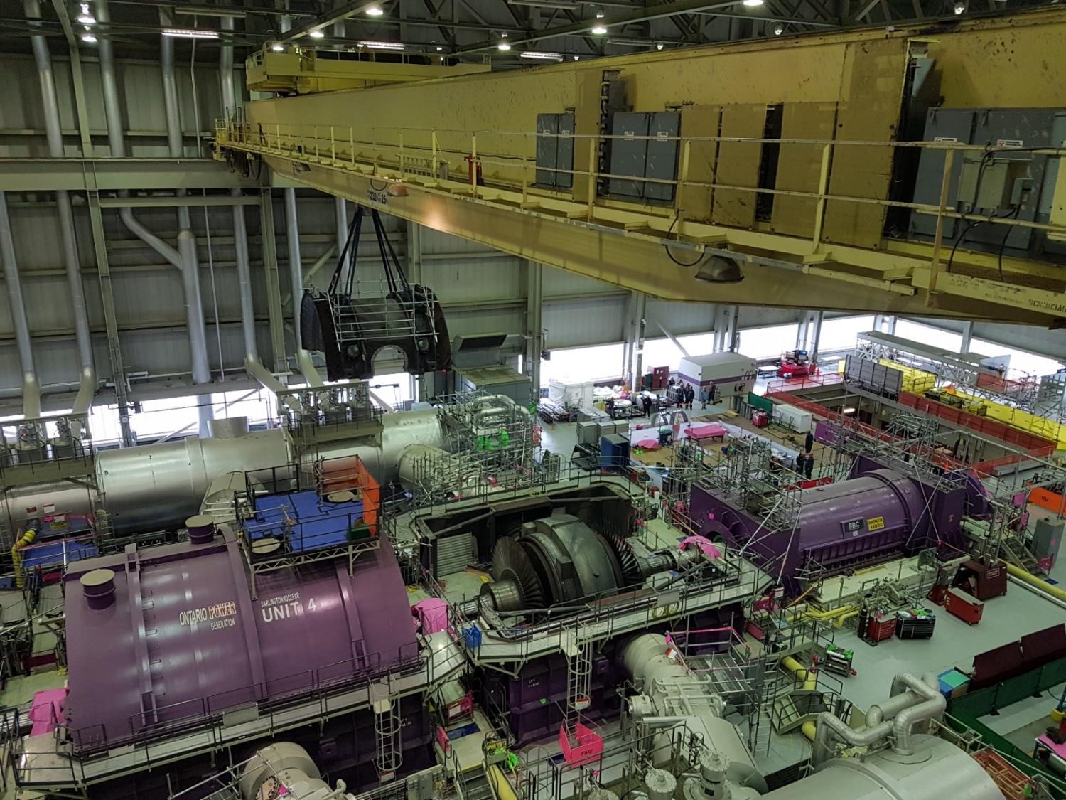 B&M project profile - Nuclear Services - Heat Transport Pump Motor Replacement