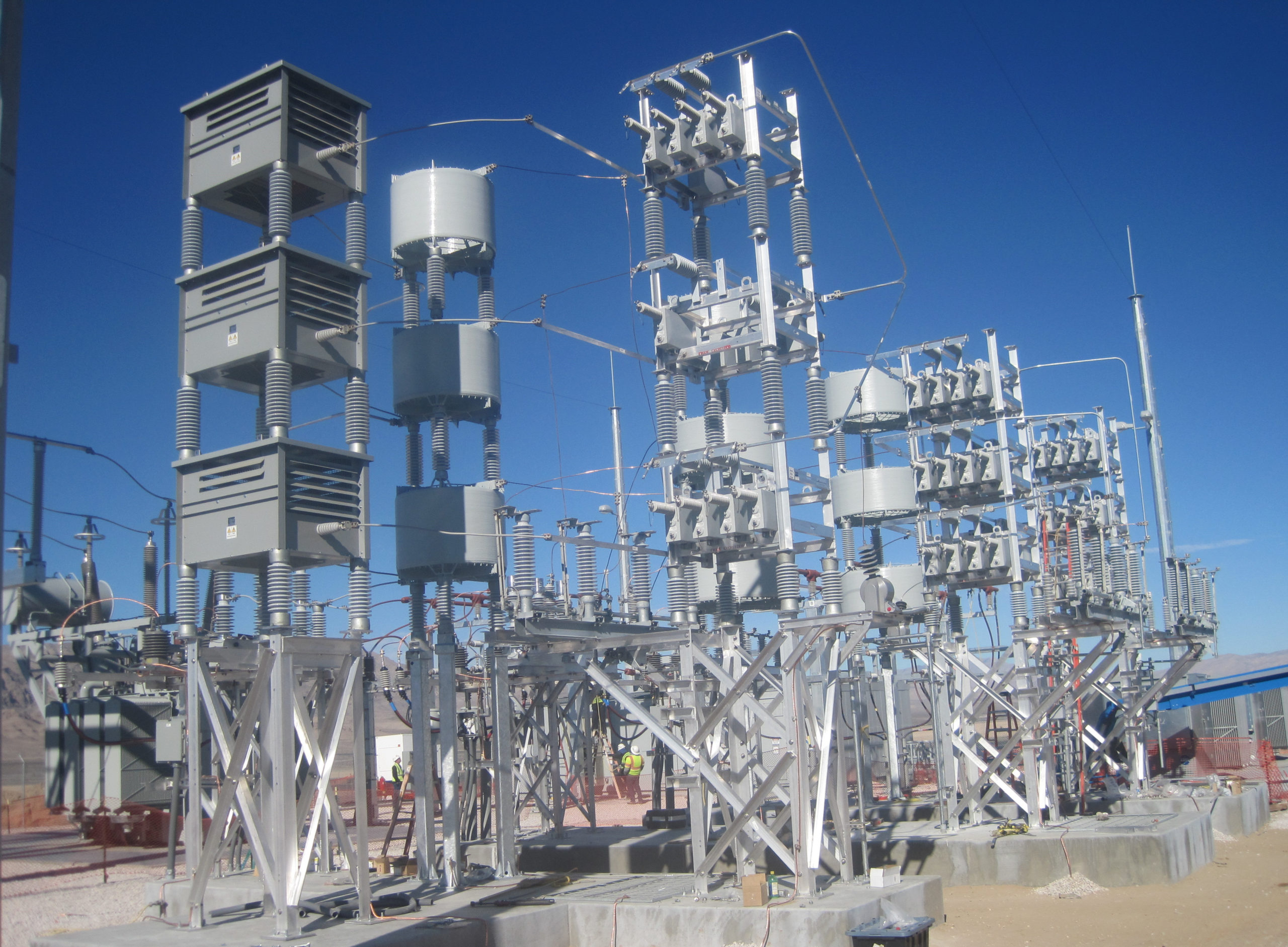 B&M project profile - U.S. Utilities - Design & Build Silver State Solar Substation