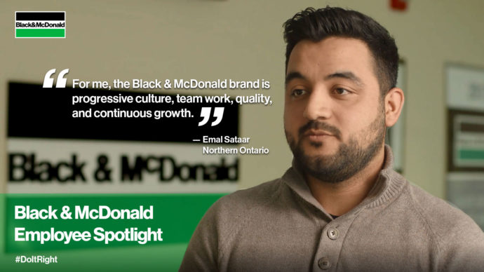B&M employee testimonial in English - Emal Sataar
