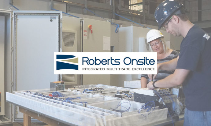 B&M affiliate Roberts Onsite employees working