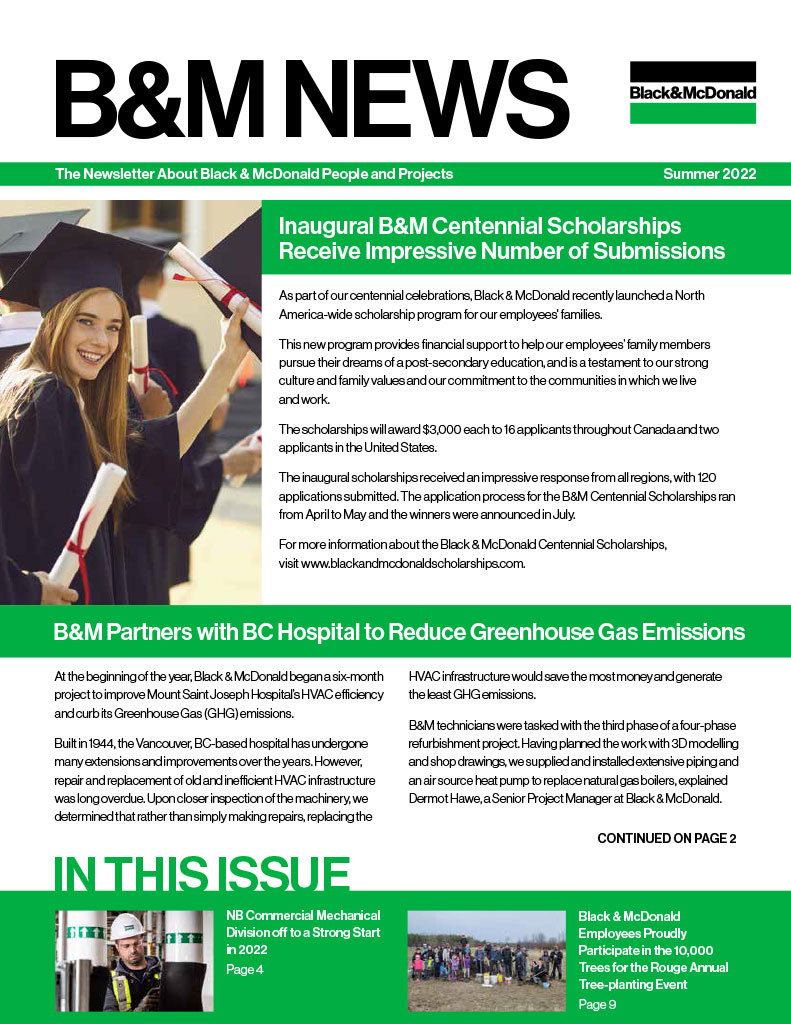 Cover of B&M News Summer 2022